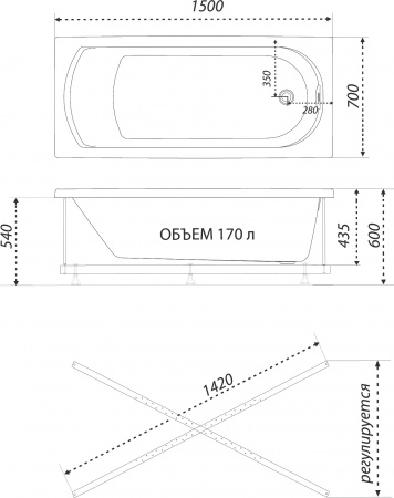 ��������� ����� 1ACReal ���� 150x70, � ��������