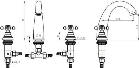 ��������� Boheme Crystal 297-CRST ��� ��������