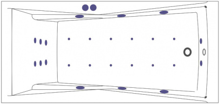 ��������� ����� Excellent Palace WAEX.PAL17.ULTRA 170x75