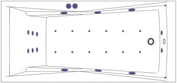 ��������� ����� Excellent Palace WAEX.PAL17.ULTRA 170x75
