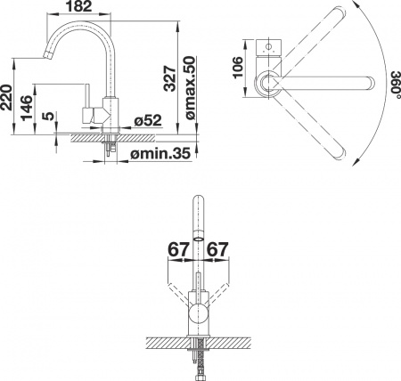  Blanco Mida Silgranit 524201   