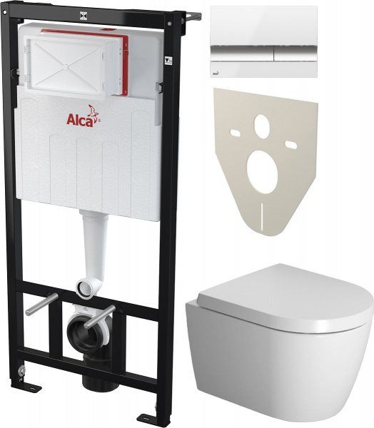 �������� ������ ��������� Duravit ME by Starck 2530090000 + ������� ����������� ��� �������� AlcaPlast AM101/1120-4:1RS M1720-1-001