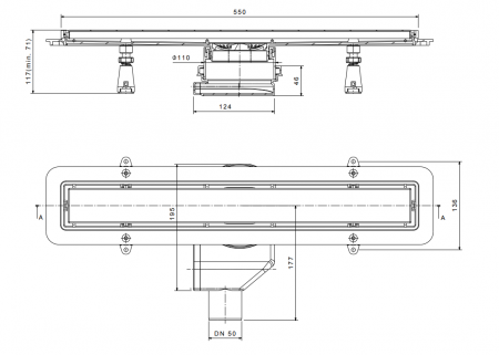 ������� ����� Pestan Confluo Premium Gold White Glass Line 550