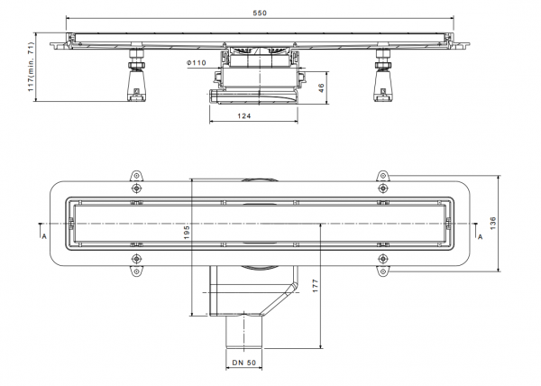 ������� ����� Pestan Confluo Premium Gold White Glass Line 550