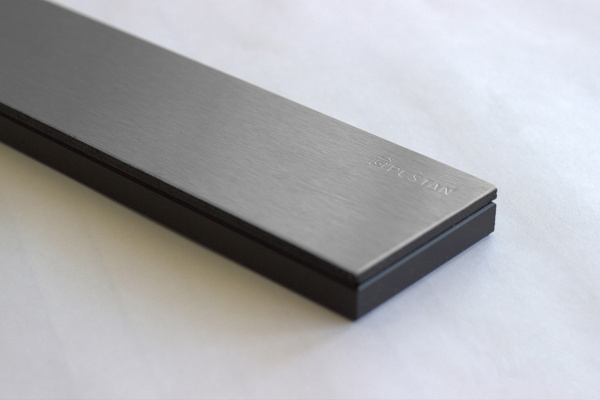   Pestan Confluo Frameless Line 300 black glass