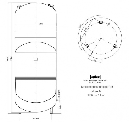 Reflex N 800, �����, ���������� �������������� ���, ����������� 6 ���, ���. 8218500