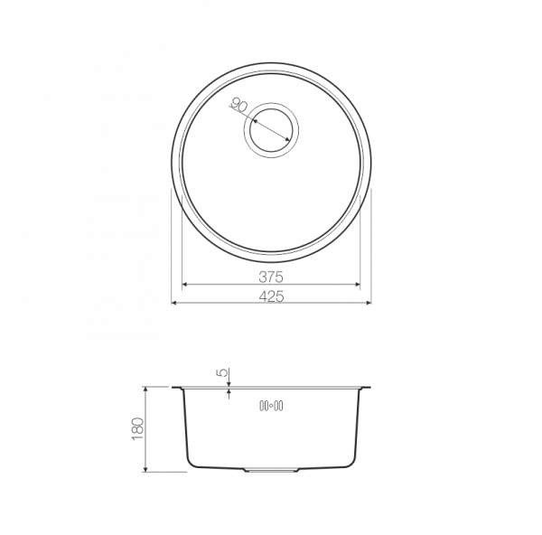 ����� �������� Omoikiri Toya 42-GM ��������� �����