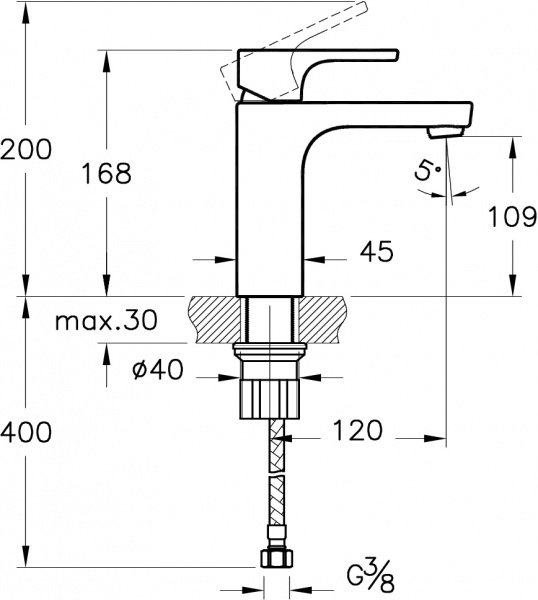 ��������� VitrA Sento A42513EXP ��� ��������
