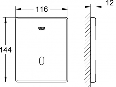 ������ ����� Grohe Tectron Skate 37321SD1 ����������� �����
