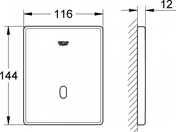 ������ ����� Grohe Tectron Skate 37321SD1 ����������� �����