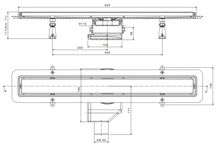 ������� ����� Pestan Confluo Premium Gold Black Glass Line 650