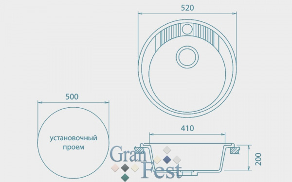 ����� �������� GranFest Rondo GF-R520 ��������