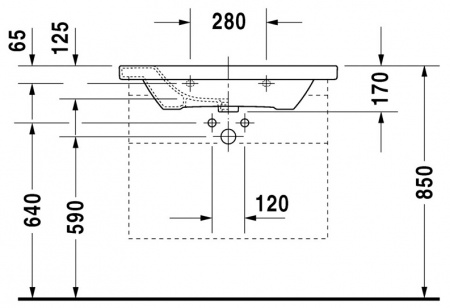�������� Duravit DuraStyle 232080