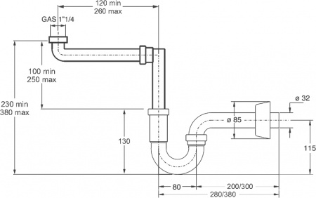 ����� ��� �������� Bonomini Monster Tubular 2710SP30B0WZ