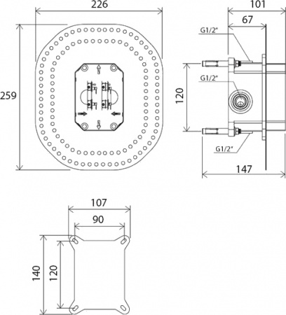 ��������� Ravak Classic CL 065.00 � ���������� ������
