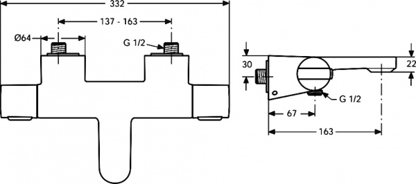  Ideal Standard Ceratherm 200 new A4630AA    