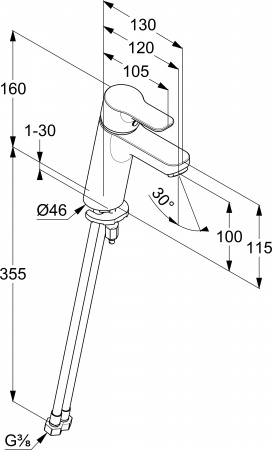 ��������� Kludi Pure&Easy 372920565 ��� ��������