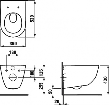 ������ ��������� Laufen Pro 2095.6.000.000.1