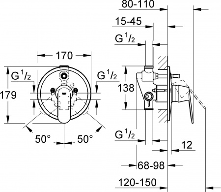 ��������� Grohe Eurosmart Cosmopolitan 32879000 � ���������� ������