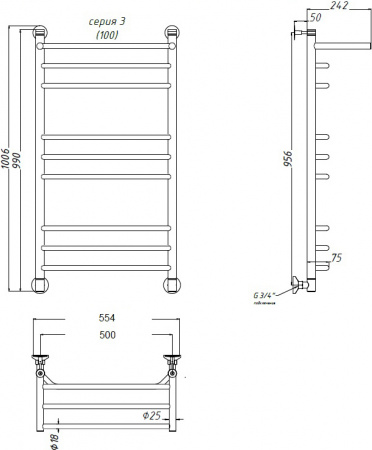 ����������������� ������� ������ �� ����� �� 3 � 100x50, � ������