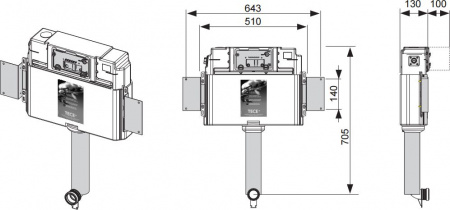������� ����� �������� ������� TECE TECEprofil 9041008
