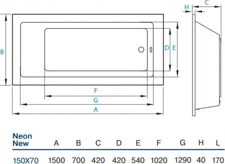 ��������� ����� Koller Pool Neon new 150x70