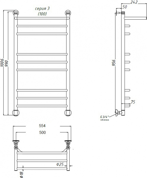 ����������������� ������� ������ �� ����� �� 3 � 100x50, � ������