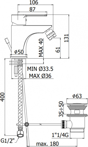 ��������� Paffoni Red RED135CR ��� ����