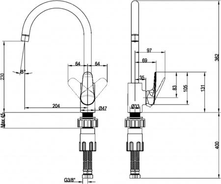 ��������� Villeroy & Boch O.novo Start TVK10510111061 ��� �������� �����