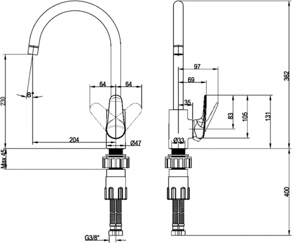 ��������� Villeroy & Boch O.novo Start TVK10510111061 ��� �������� �����