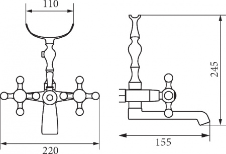 ��������� Veragio Agatha VR.AGT-3701.CR ��� ����� � �����