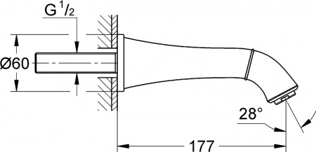 ����� Grohe Grandera 13341DA0 ��� �����, ������ �����