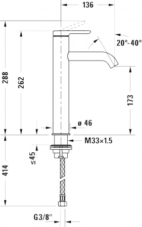 ��������� Duravit C.1 C11030002010 ��� ��������, ����