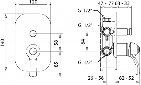 ��������� Migliore Lem Swarovski ML.LEM-1972K.CR � ���������� ������, ��� ����� � �����, ����