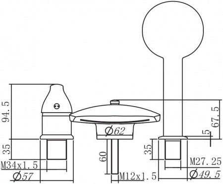 ��������� Aquanet Practic AF111-63B �� ���� �����
