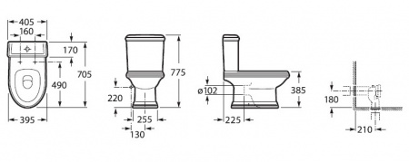 ����� ��� ������� Roca America 341495000