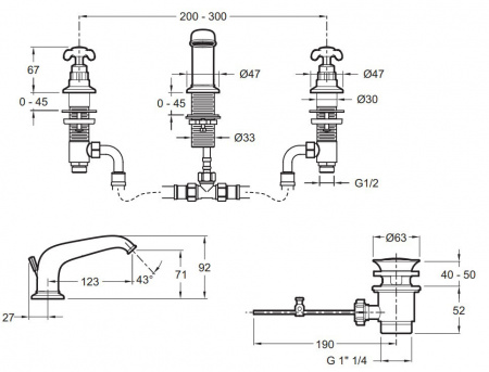 ��������� Jacob Delafon Cleo1889 E24306-BGG ��� ��������