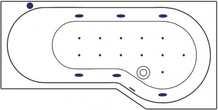 ��������� ����� Excellent Be Spot WAEX.BSP16.RELAX 160x80 P