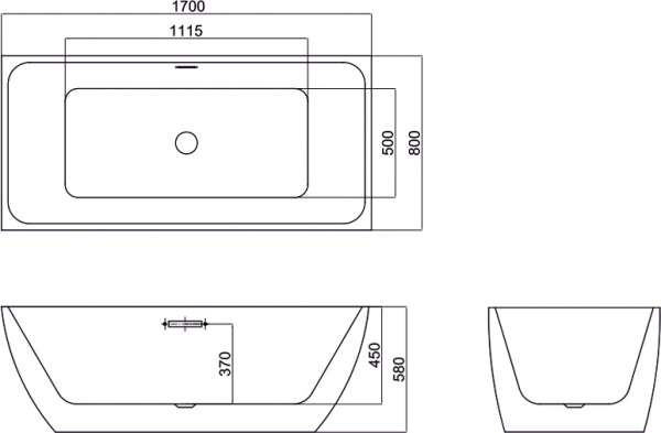 ��������� ����� Black&White Swan SB108 170x80