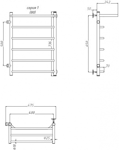 ����������������� ������� ������ ����� �� 1 � ��4 L, 50x80x40