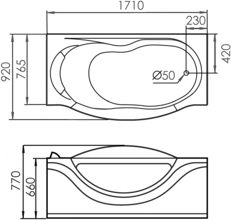 ��������� ����� Gemy G9072 C R 170x90