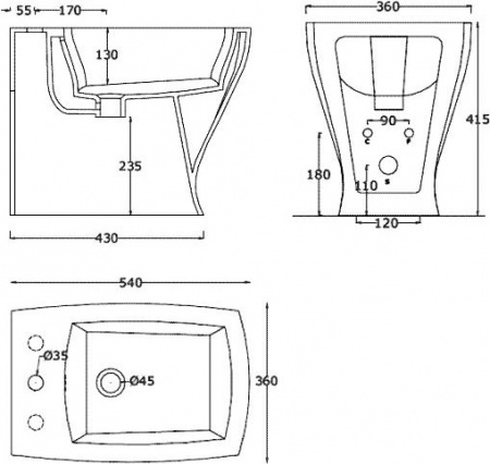 ���� ��������� ArtCeram Jazz JZB002 �����