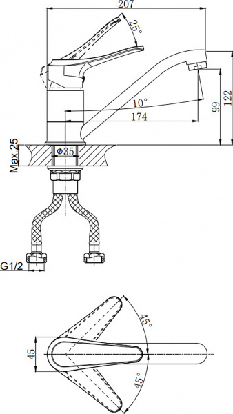 ��������� Rush Jawa JA0735-25 ��� �������� �����