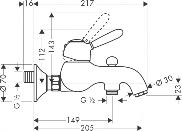  Axor Carlton 17410000    