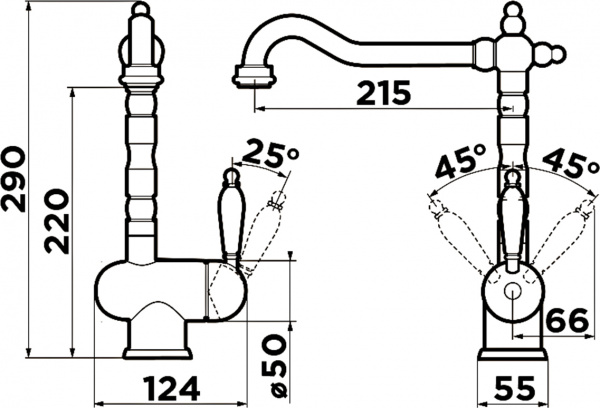 ��������� Omoikiri Kyoto 4994287 ��� �������� �����