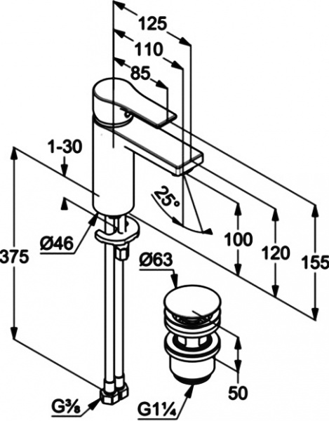��������� Kludi Zenta SL 482980565 ��� ��������
