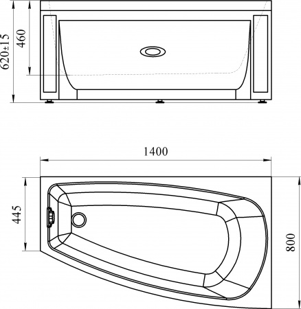 ��������� ����� Radomir ���� 2-78-0-2-1-211 140x80, � �������, ������