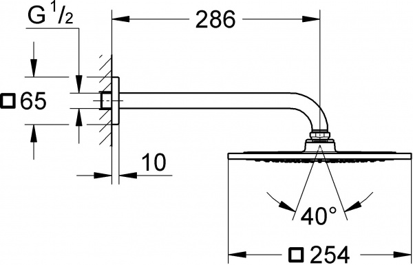 ������� ��� Grohe Rainshower F 26060000