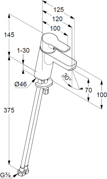��������� Kludi Pure&Easy 370289165 ��� ��������