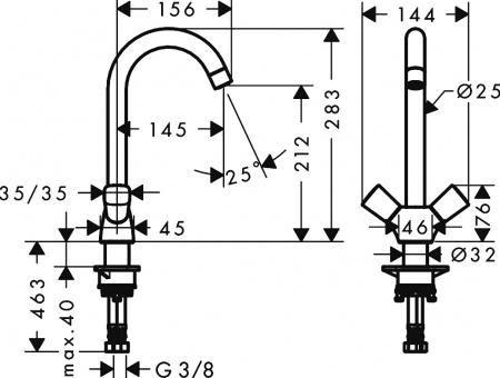 ��������� Hansgrohe Logis 71280000 ��� �������� �����
